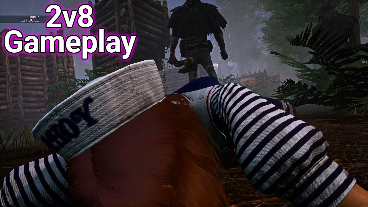 Dead By Daylight Wraith & Deathslinger 2v8 Gameplay!