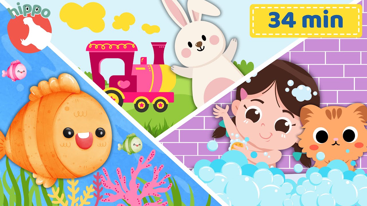 All Kids Songs from Hippo | Best of 2025 | 34-Minute Playlist 🎶