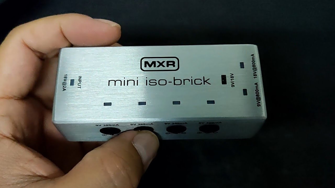 MXR® Mini ISO-Brick™ Power Supply M239 (Unboxing)