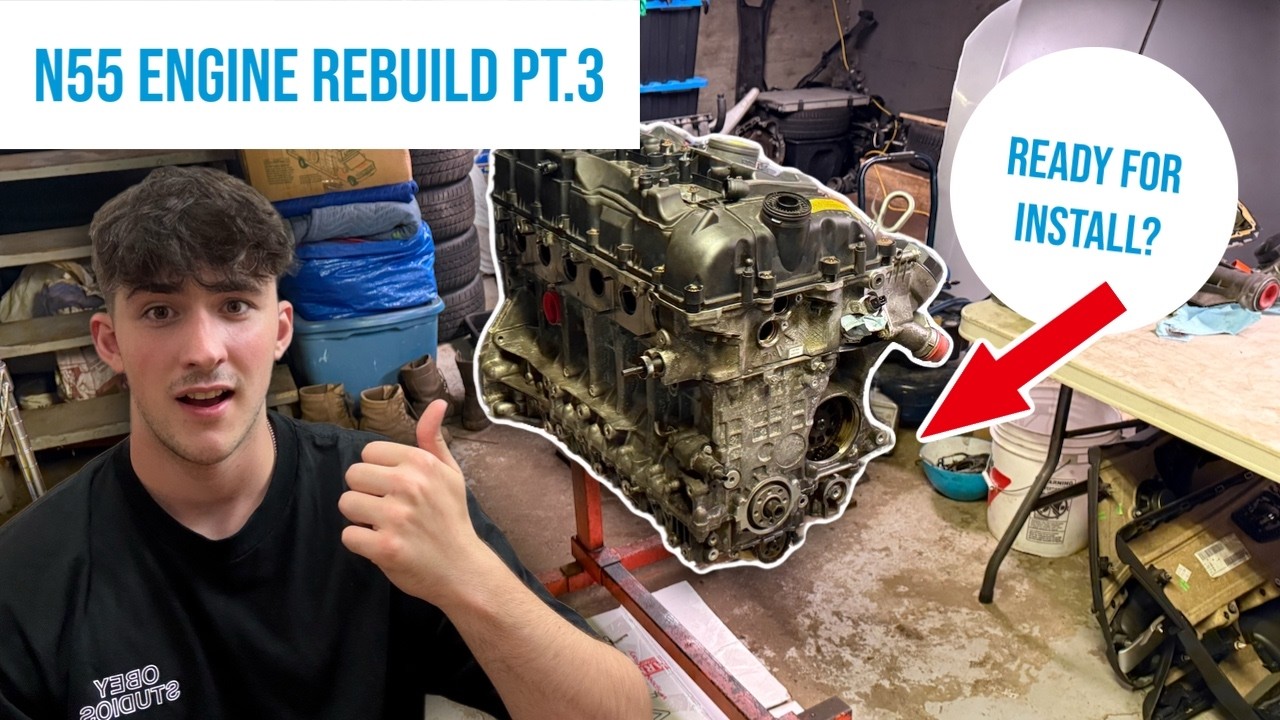 N55 Final Engine Rebuild + Timing procedure - Part 3