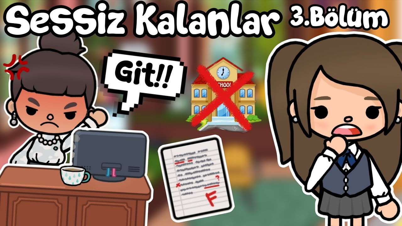 Sessiz Kalanlar 3.Bölüm😭 / Azra Okuldan Atıldı!? / Toca Boca World Türkçe / Justin Toca