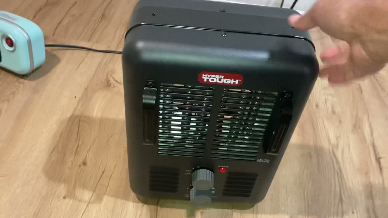 Hyper Tough Utility Heater | Tip over & Overheat Protection