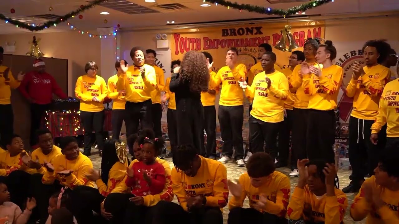 Mariah Carey- All I Want For Christmas is You- Ayanna Irish at Bronx Youth Empowerment 