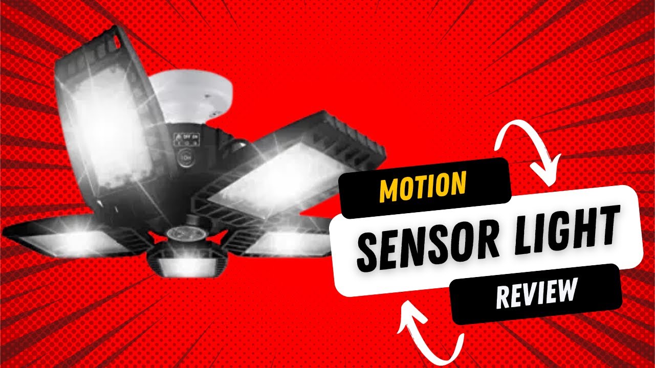 Motion Sensor LED Garage Light Review