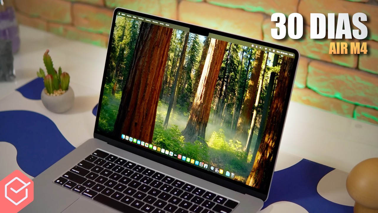 MACBOOK AIR M4 - 30 DIAS DEPOIS!! // minha 🔥 OPINIÃO SINCERA sobre esse NOTEBOOK para PRODUTIVIDADE!