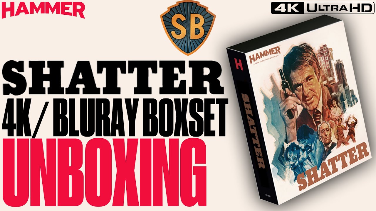 Unboxing SHATTER 4K - Shaw Brothers & Hammer Films Collaboration.