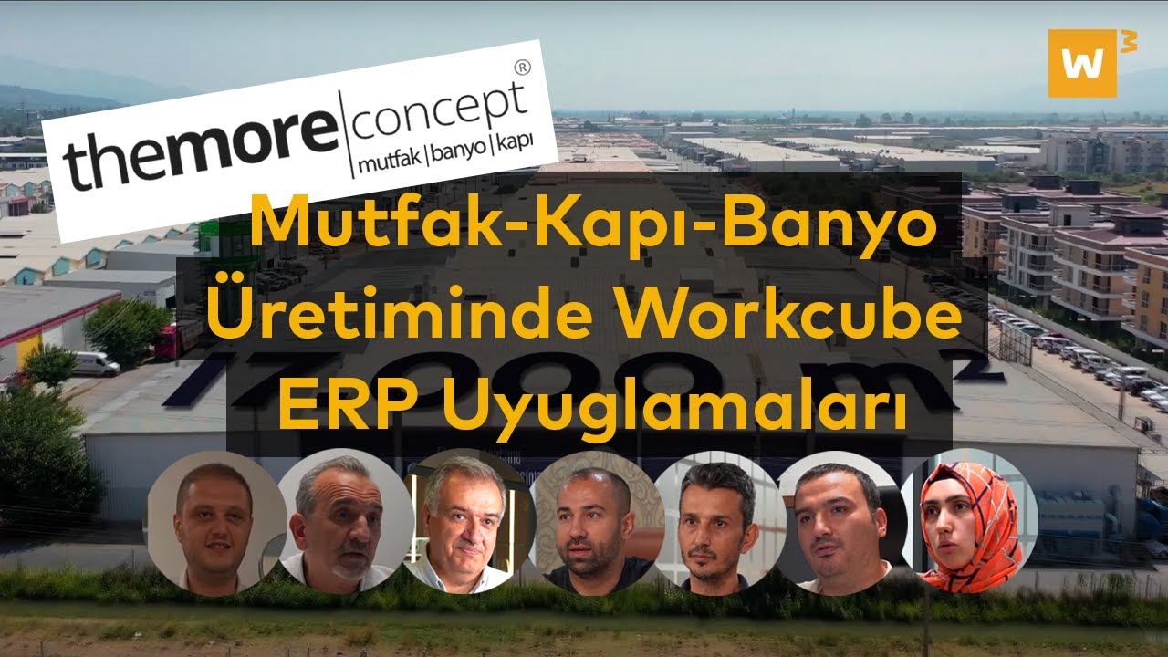 Kapı-Mutfak-Banyo Üretiminde Workcube ERP Uygulamaları -  Themore Concept Başarı Hikayesi