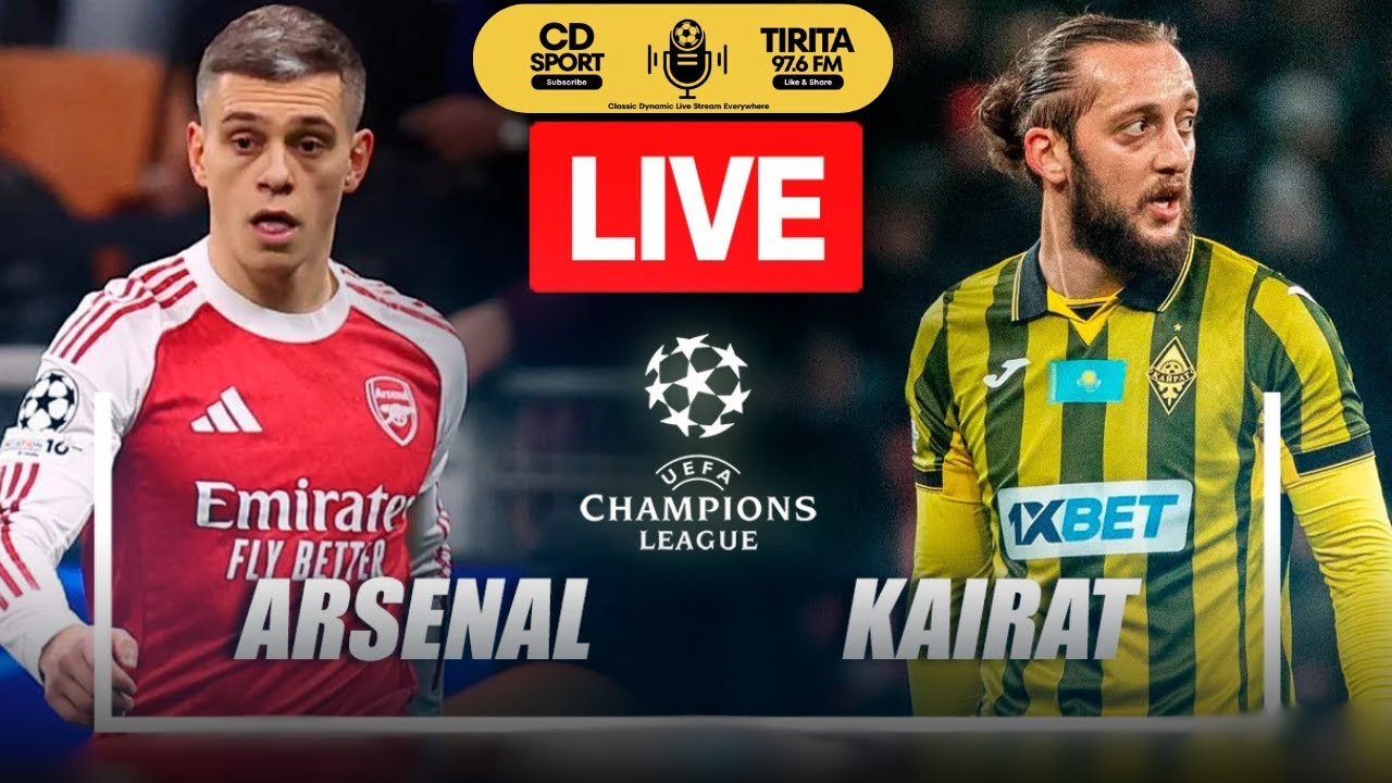 Arsenal Vs Kairat Almaty