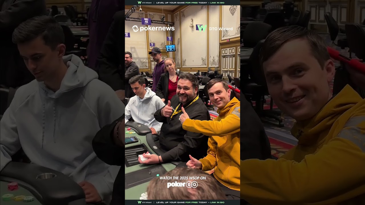 🦛 Martin Kabrhel bawi przy stole w turnieju $10K Super Turbo Bounty Bubble | #wsop2025 #pokernews