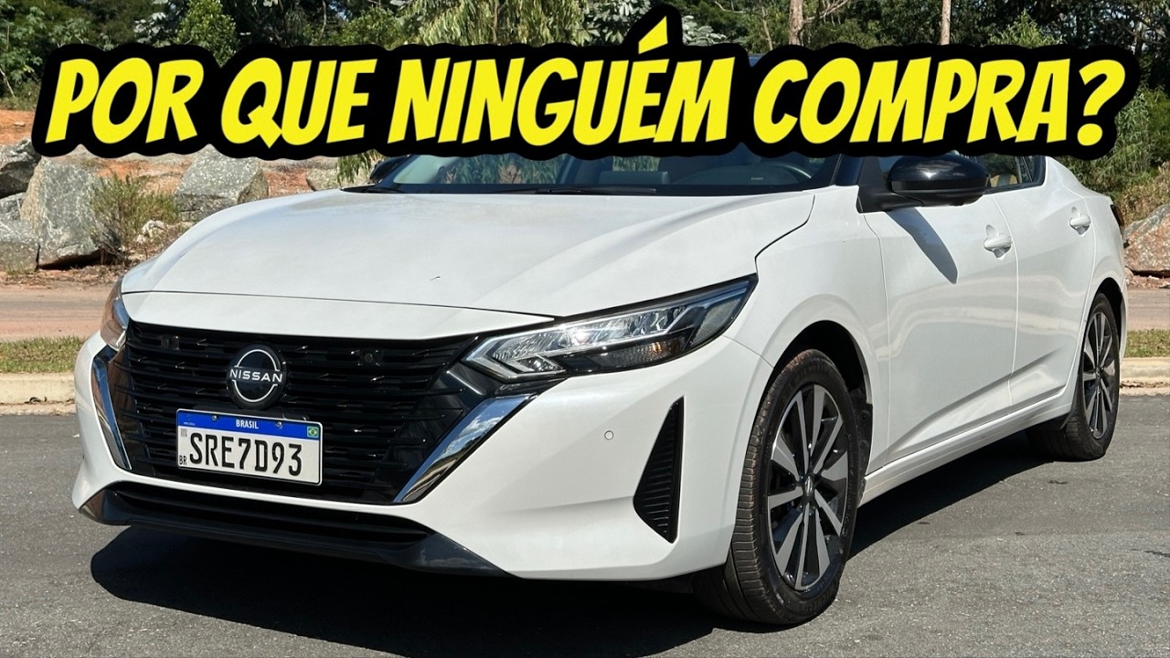 Nissan Sentra 2025 - MAIS BARATO que VIRTUS e COROLLA! Por que NINGUÉM COMPRA?