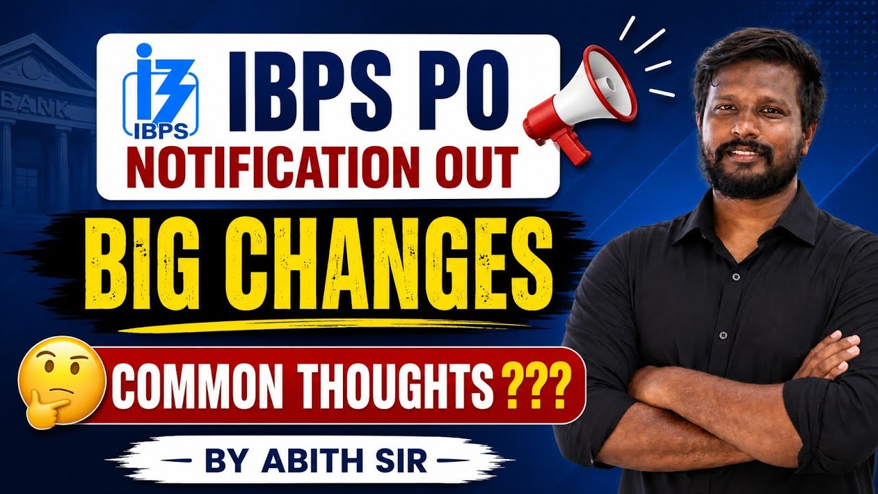 IBPS PO 2026 | BIG Changes!!!!