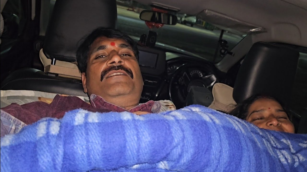 राजस्थान में आकर रात 12 बजे हाइवे पर काटी रात एक दिन में बूरी हालत 😴