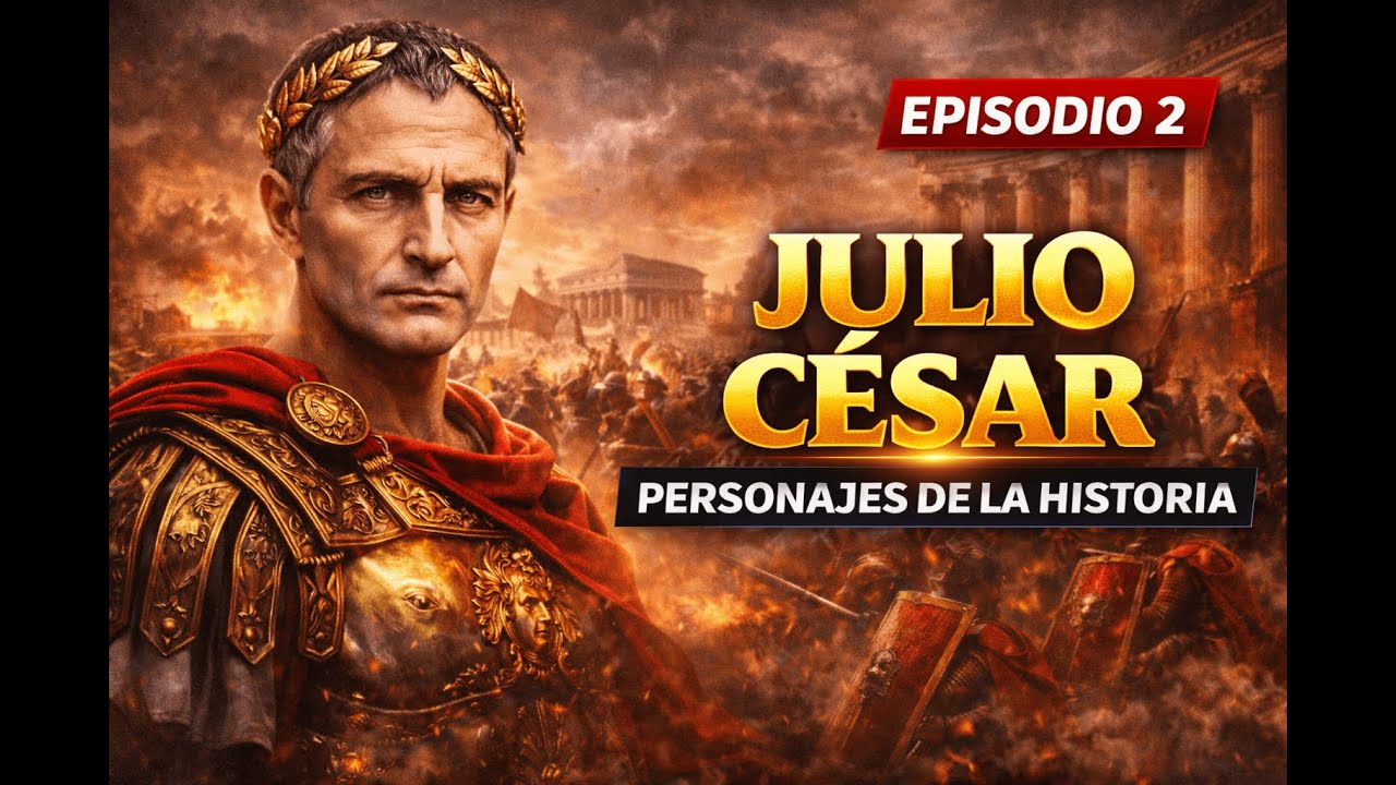 JULIO CÉSAR | El hombre que destruyó la República Romana | Personajes de la Historia #2