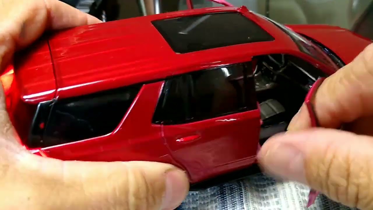 2021 - 1:24 Red Chevy Tahoe completion