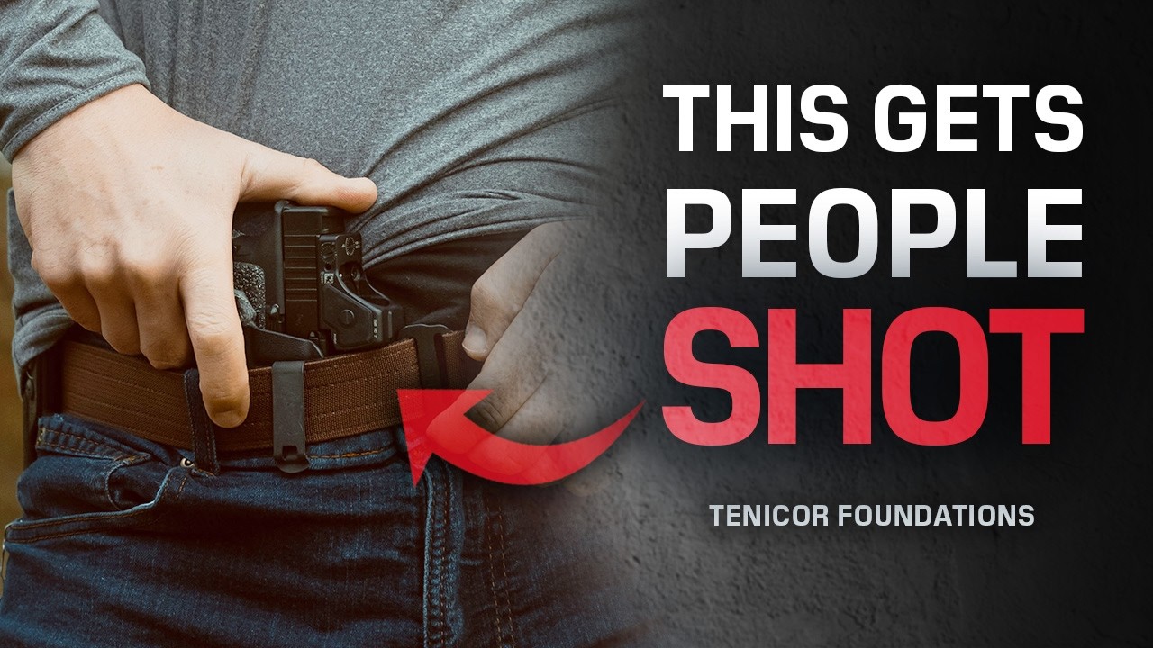 How to Safely Unholster and Reholster a Handgun - Tenicor Foundations