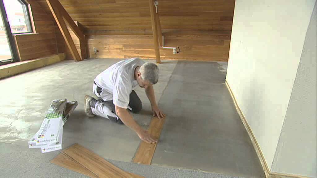 PVC vloer leggen Stap 2: leggen van de PVC stroken | Knulst PVC vloeren