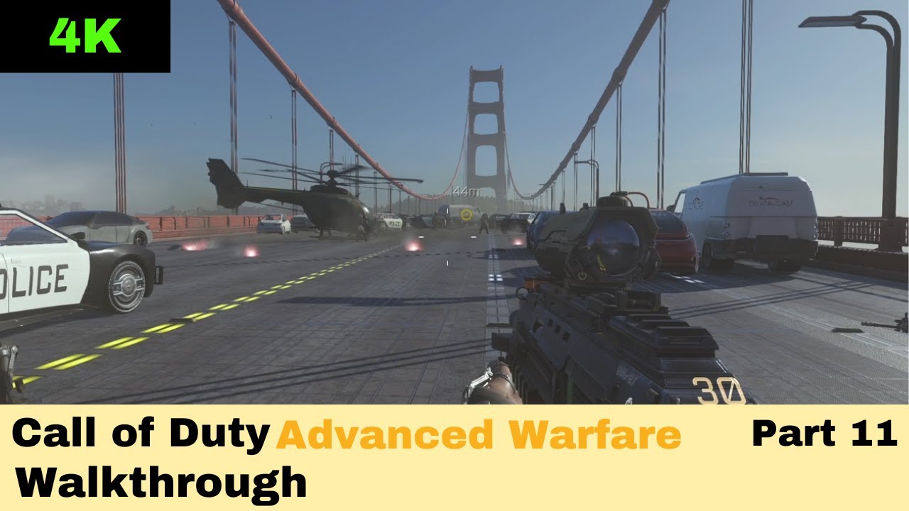 Call of Duty Advanced Warfare Walkthrough Part 11 - (Xbox Series X) HD 4K60FPS (No Commentary)