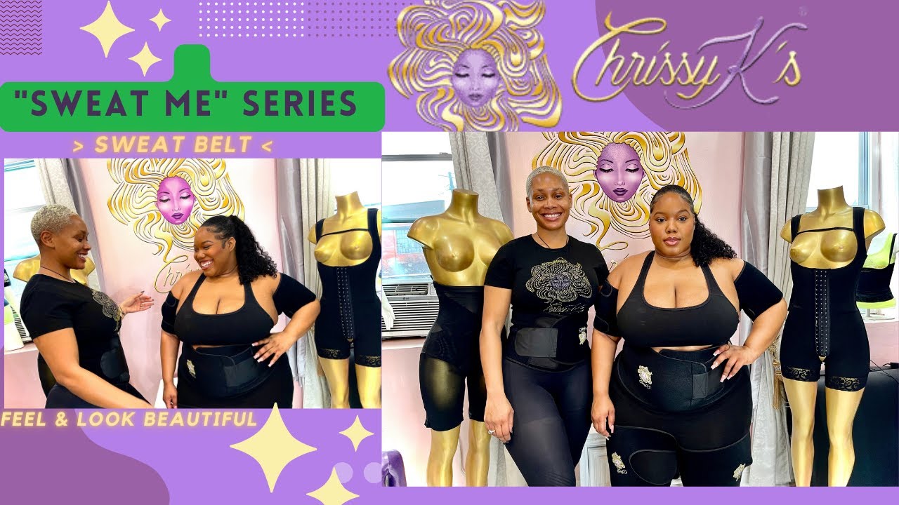 CHRISSYK'S ~SWEAT ME SERIES ~SWEAT BELT~ BELLY~ARMS~THIGHS