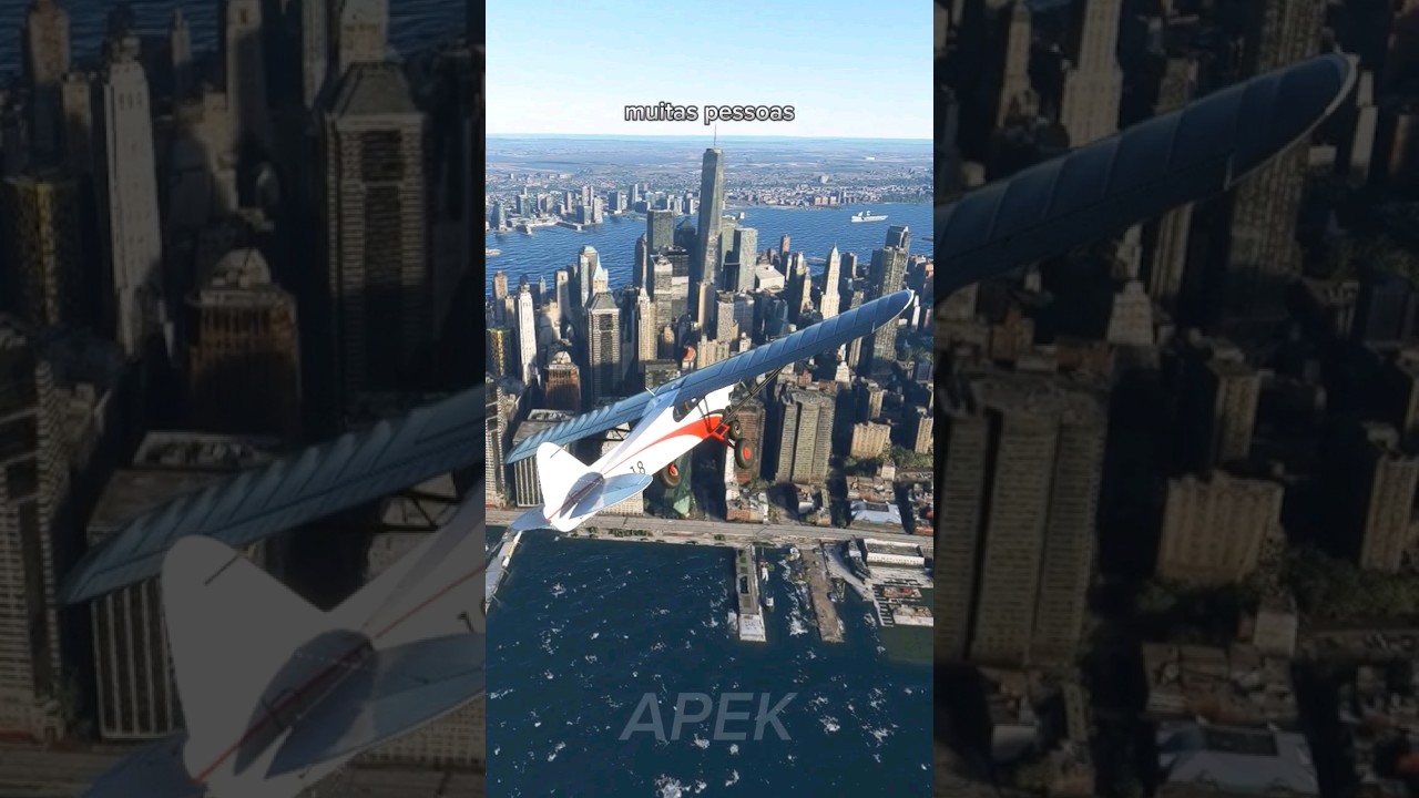 É possível encontrar a sua casa no Microsoft Flight Simulator? 