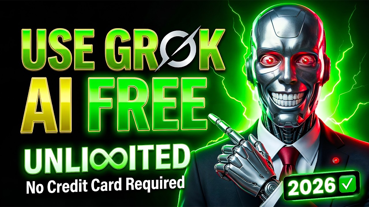 GROK AI VIDEO GENERATOR 100%  FREE AND UNLIMITED  ( NO CREDIT CARD REQUIRED )