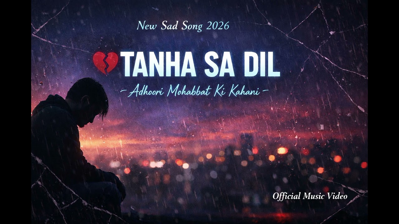 Tanha Sa Dil 💔 | Emotional Hindi Sad Song | Heart Touching Love Song 2026