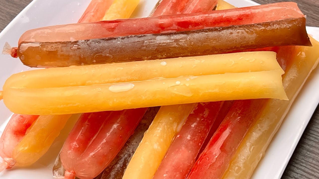 Sucettes glacée  || Glace à l’eau : 3 Saveurs Trop Bonnes à Tester !