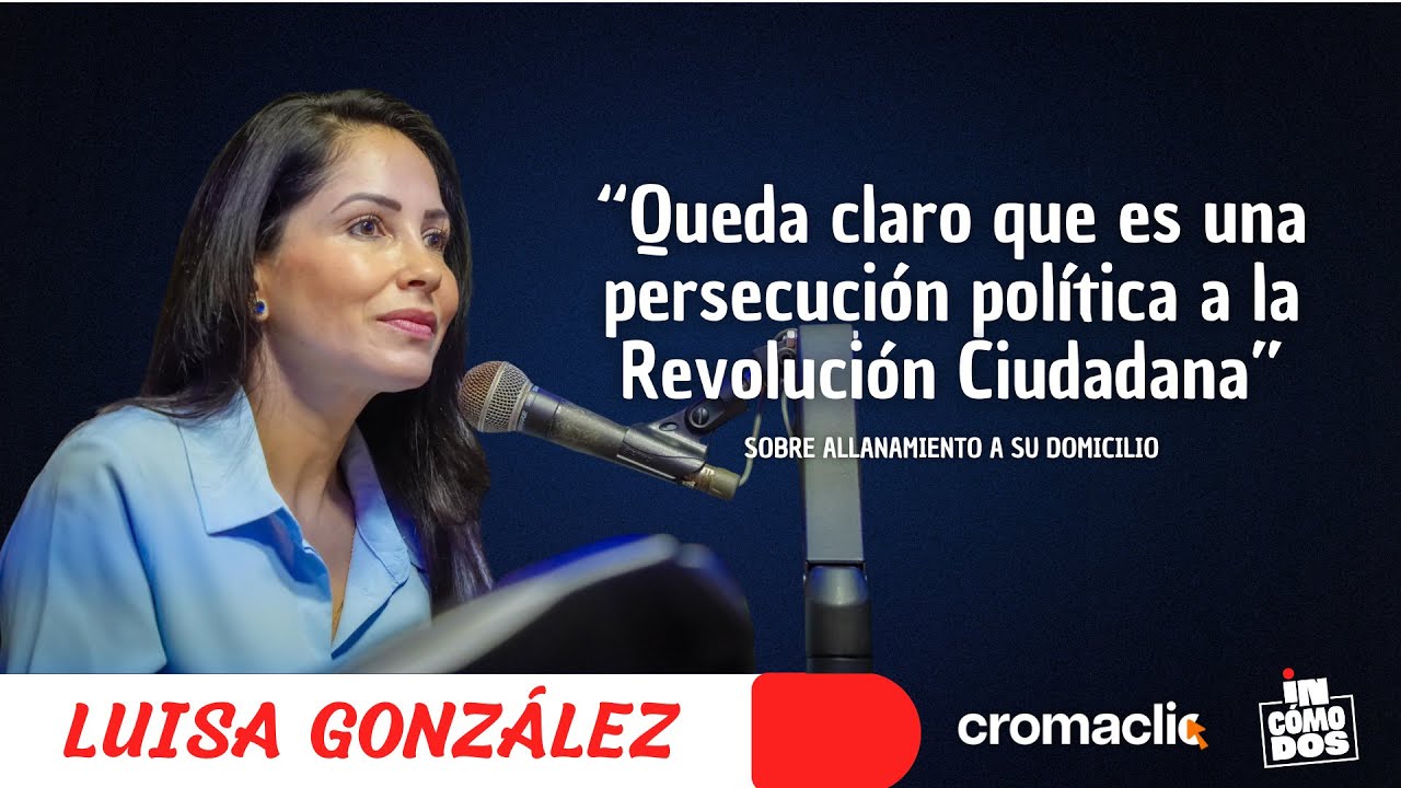 Entrevista con LUISA GONZÁLEZ, excandidata presidencial por RC5 | INCÓMODOS