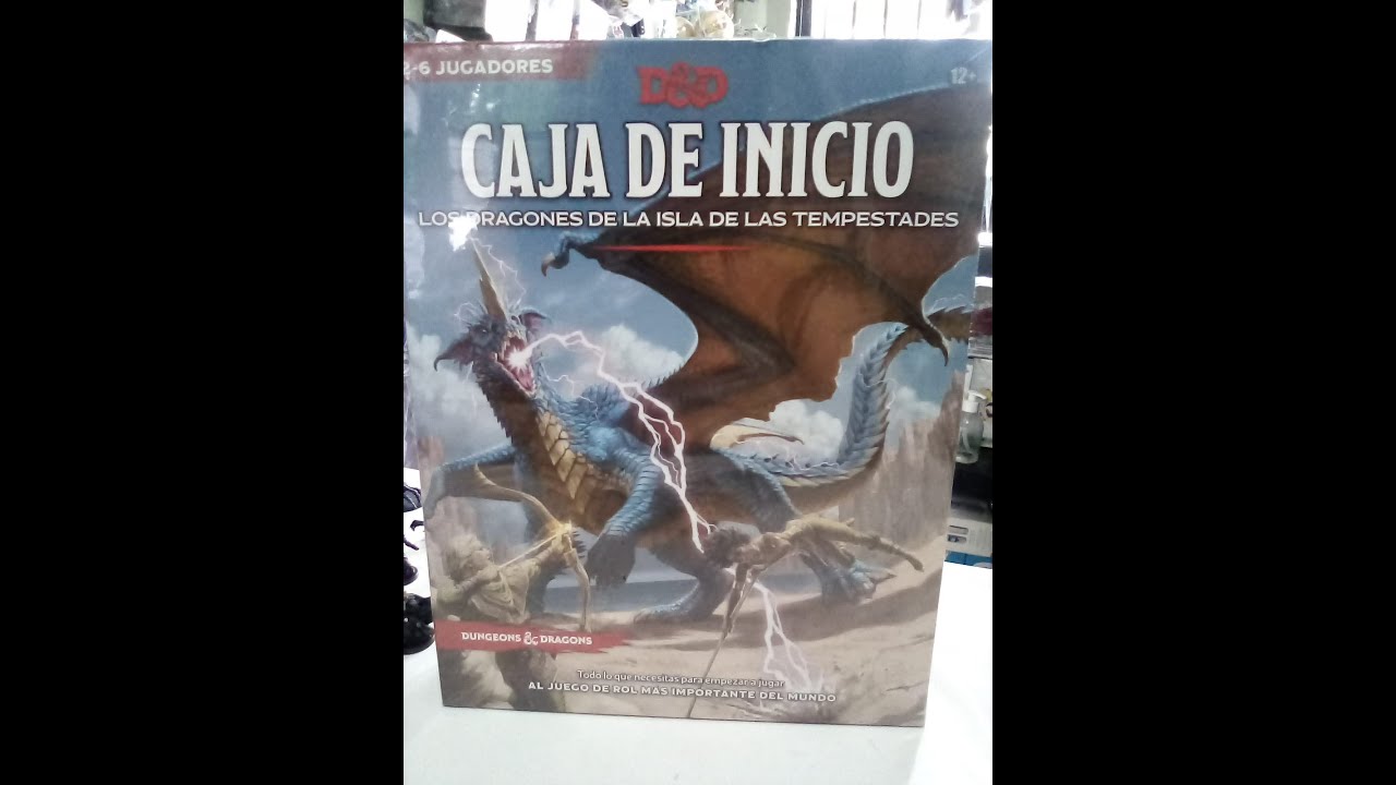 Unboxing D&D Caja de Inicio Los Dragones de la Isla de las Tempestades en español