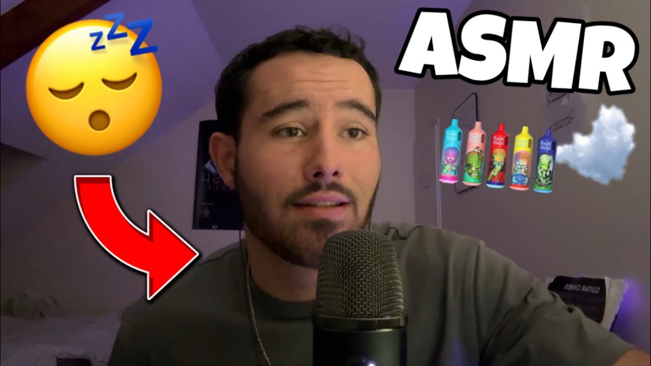 ASMR : I’M BACK - Vape and relaxing triggers 😴