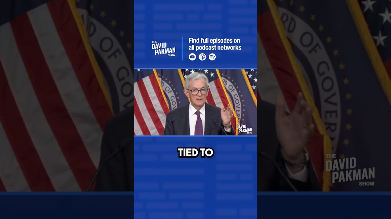 Powell undercuts Trump narrative on inflation causes #shorts