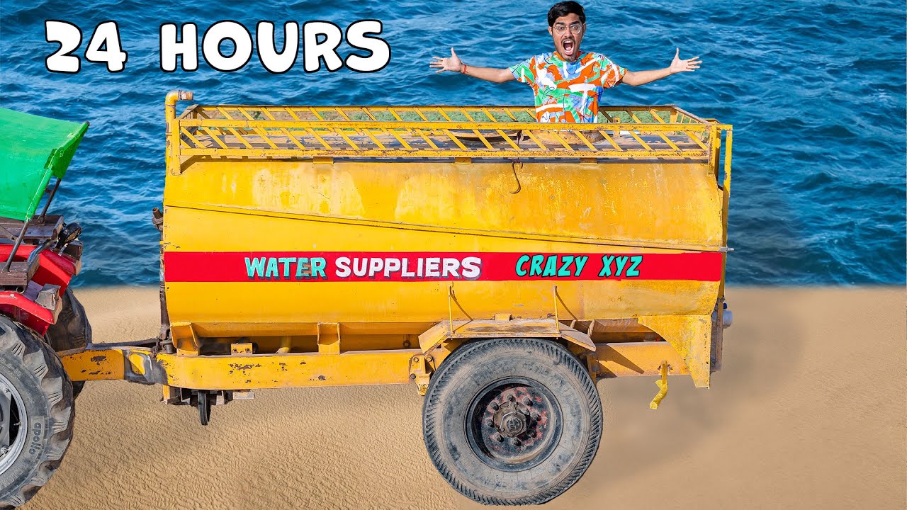 24 Hours in Water Tanker | क्या मैं पानी के टैंकर में 24 घंटे बिता पाउँगा?