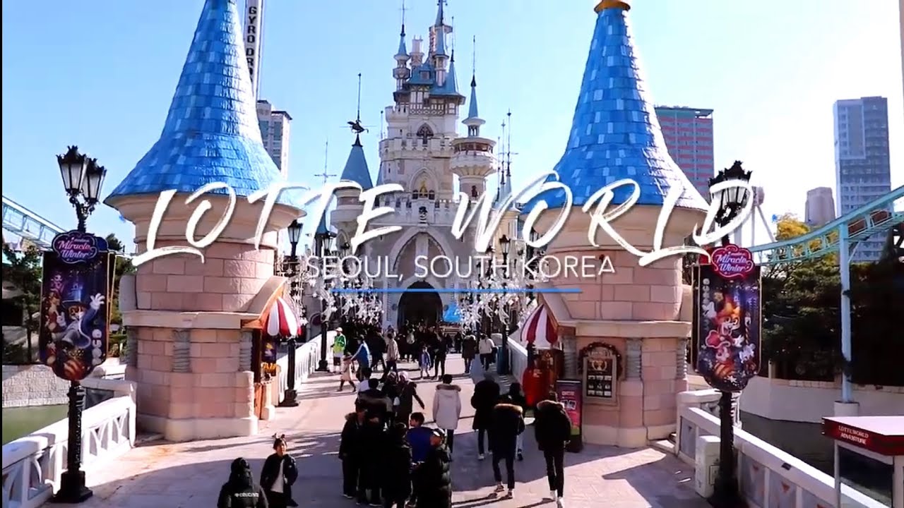 MUST SEE PLACE IN SEOUL! 🏰 Lotte World | Seoul, South Korea