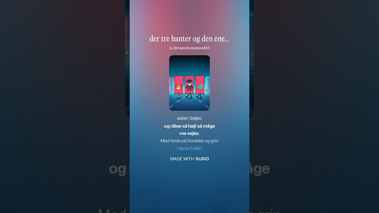 der tre banter og den ene de hedder Ttur