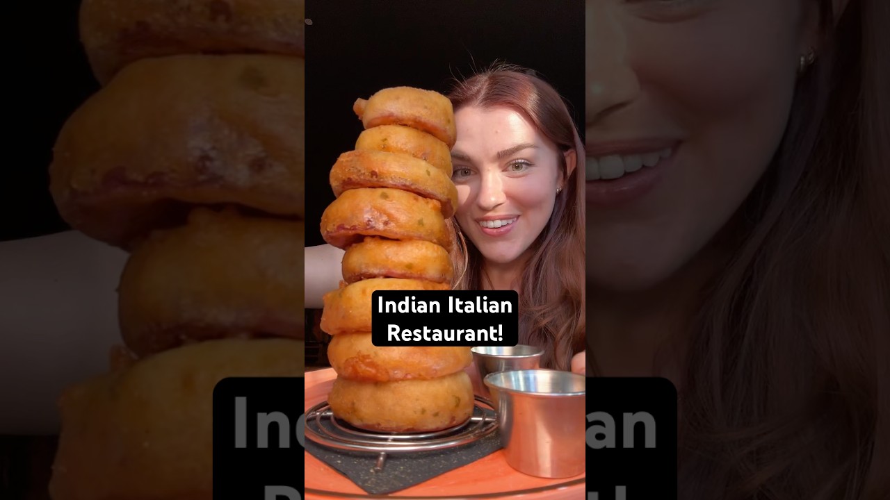 Everything I ate at an Indian Italian restaurant! #foodie #indianfood #italianfood #eating #nycfood