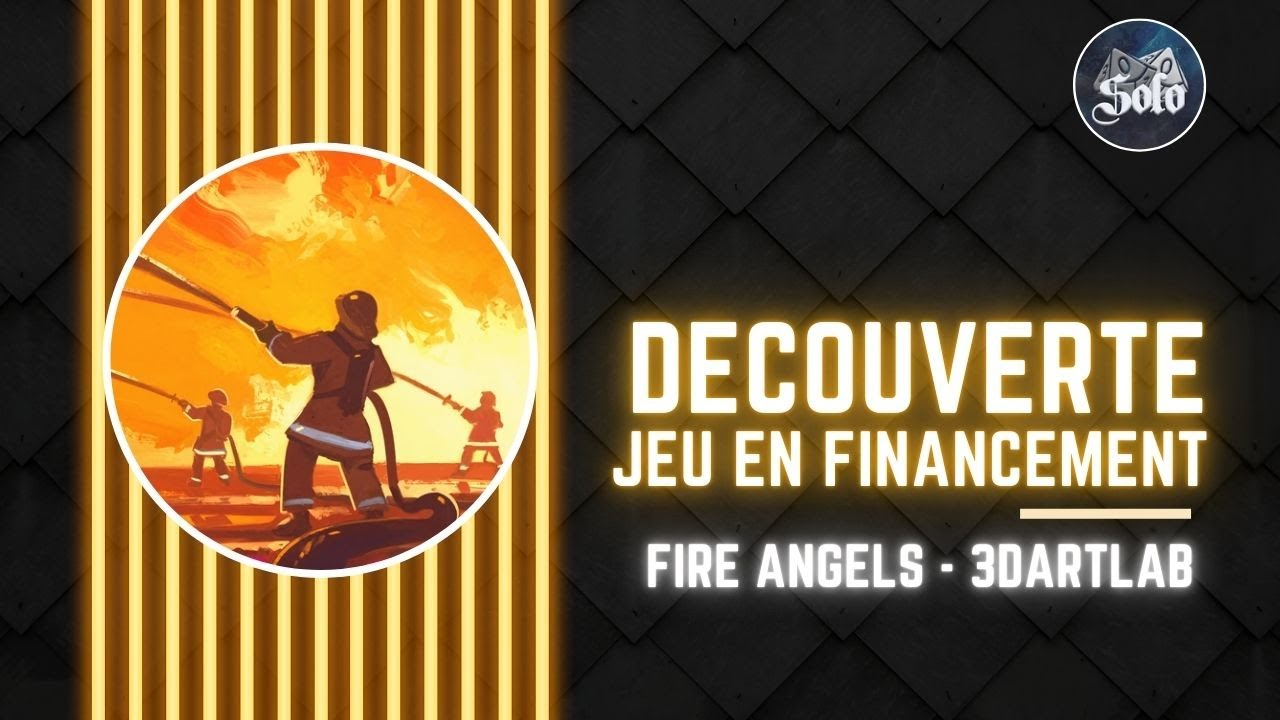 Jeu Solo - Fire Angels 3DARTLAB -  Dés100Solo
