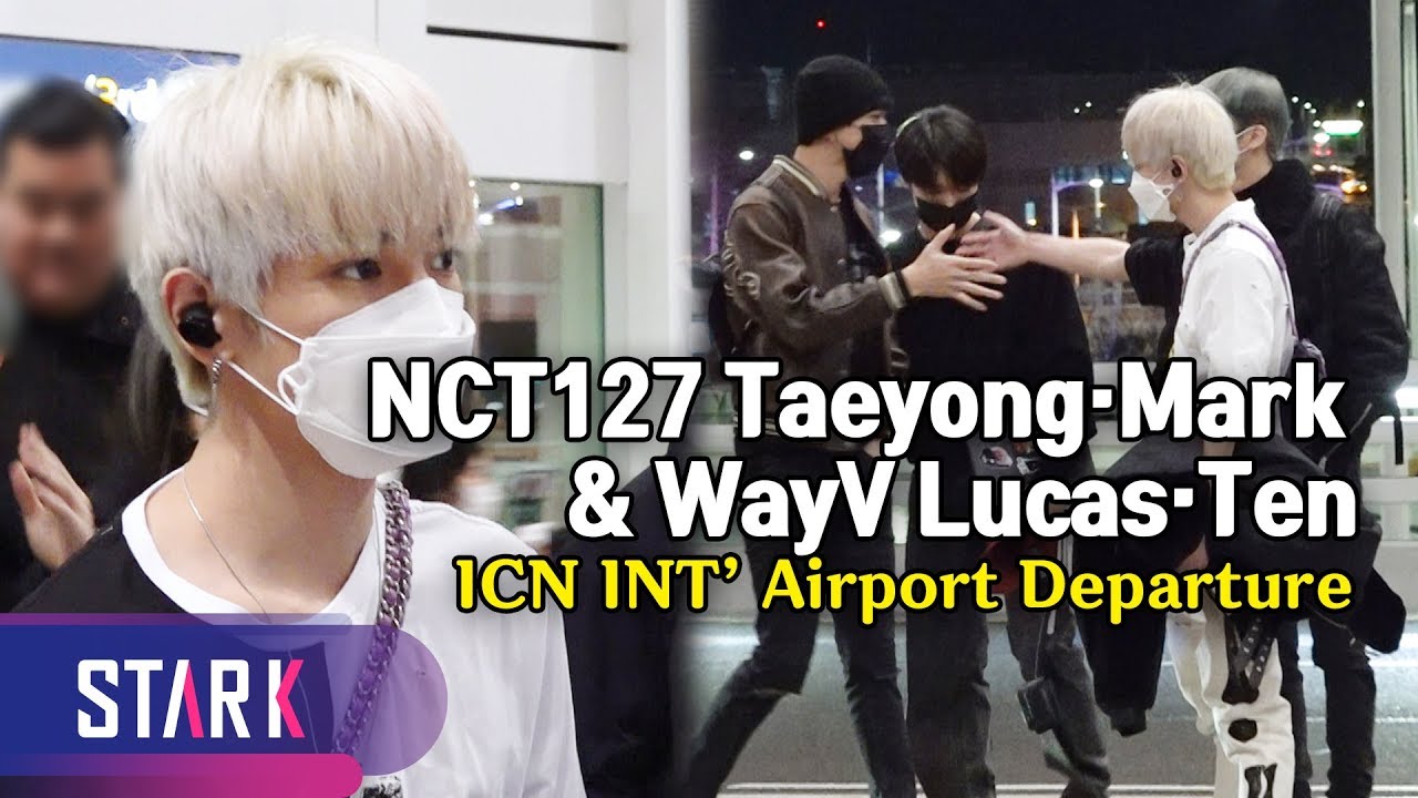 Taeyong·Mark·Lucas·Ten, 20200129_ICN INT' Airport Departure (NCT127 태용·마크&WayV 루카스·텐 '만찢남'의 정석들)