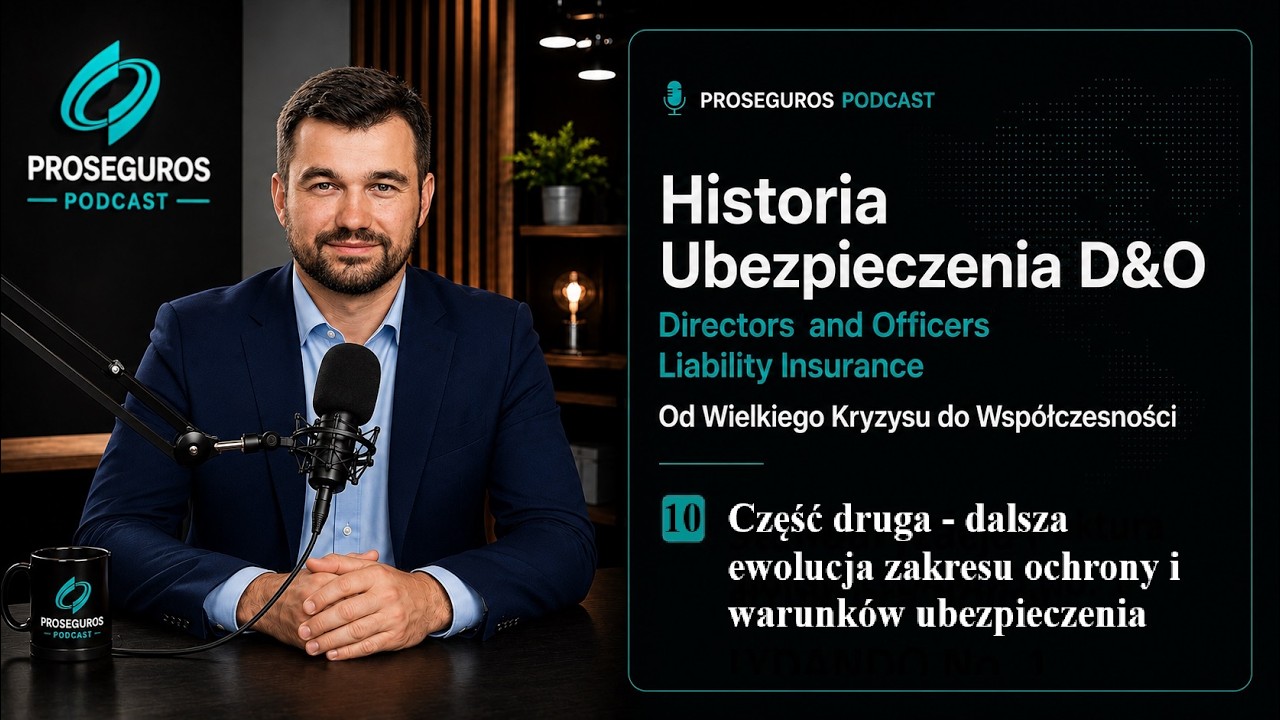 🎙️ Odcinek 10 Dalsza ewolucja ochrony D&O niewypłacalność sp&oacute;łki, roszczenia pracownicze (2/4) #D&O