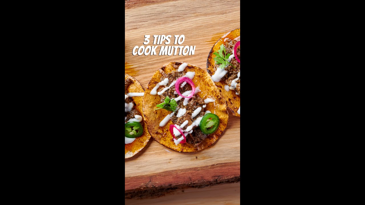 3 Tips to cook Mutton perfectly every time! 🧑&zwj;🍳#ChefitUp #YourFoodLab #Tips