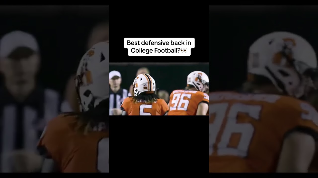 Best defensive back in college football?👀 . . . . . . . . . #LoyalAndTrue #OrangePower #OkStateHC #W