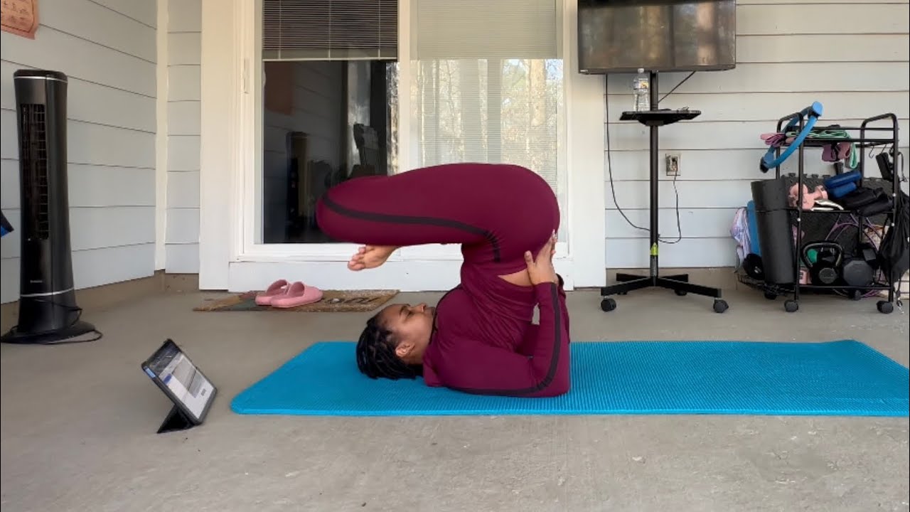 I learned some new yoga moves