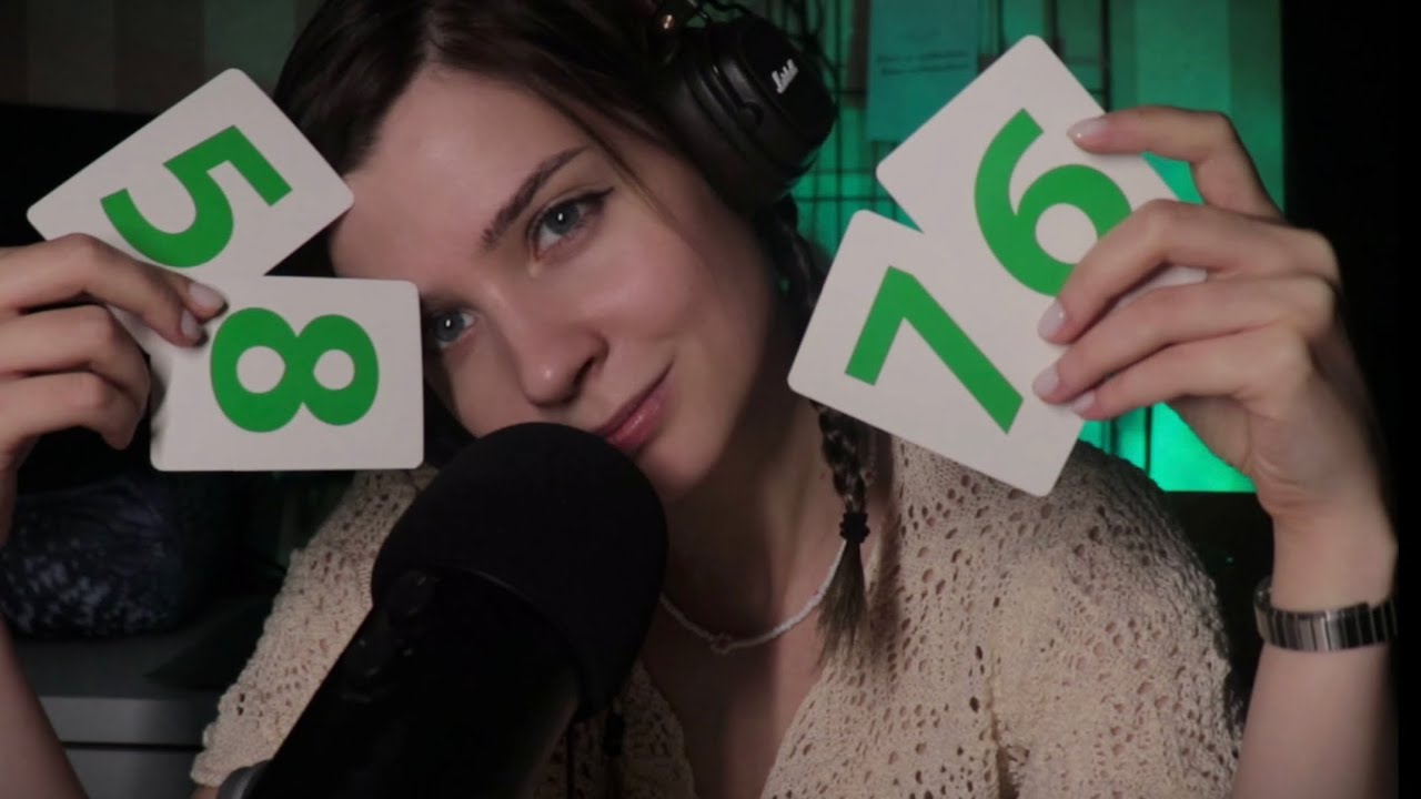 Leçon de russe ASMR [les chiffres] 🔟