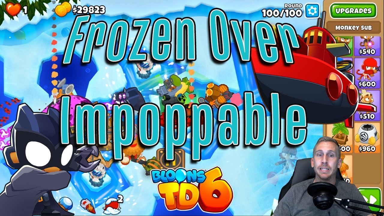 Frozen Over Impoppable Walkthrough - Bloons TD 6
