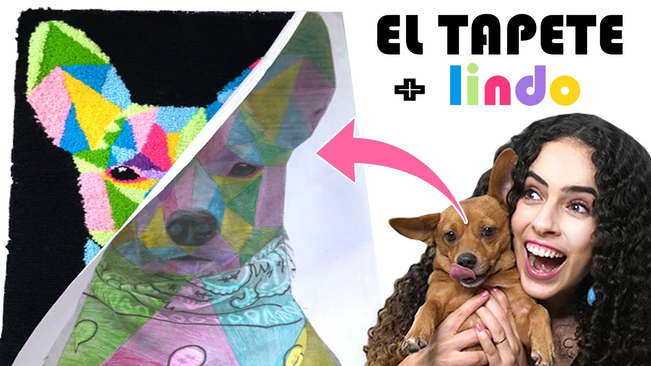TRANFORMÉ MI MASCOTA EN UN TAPETE + LINDO DEL MUNDO!  haga su tapete en casa! Paula Stephania