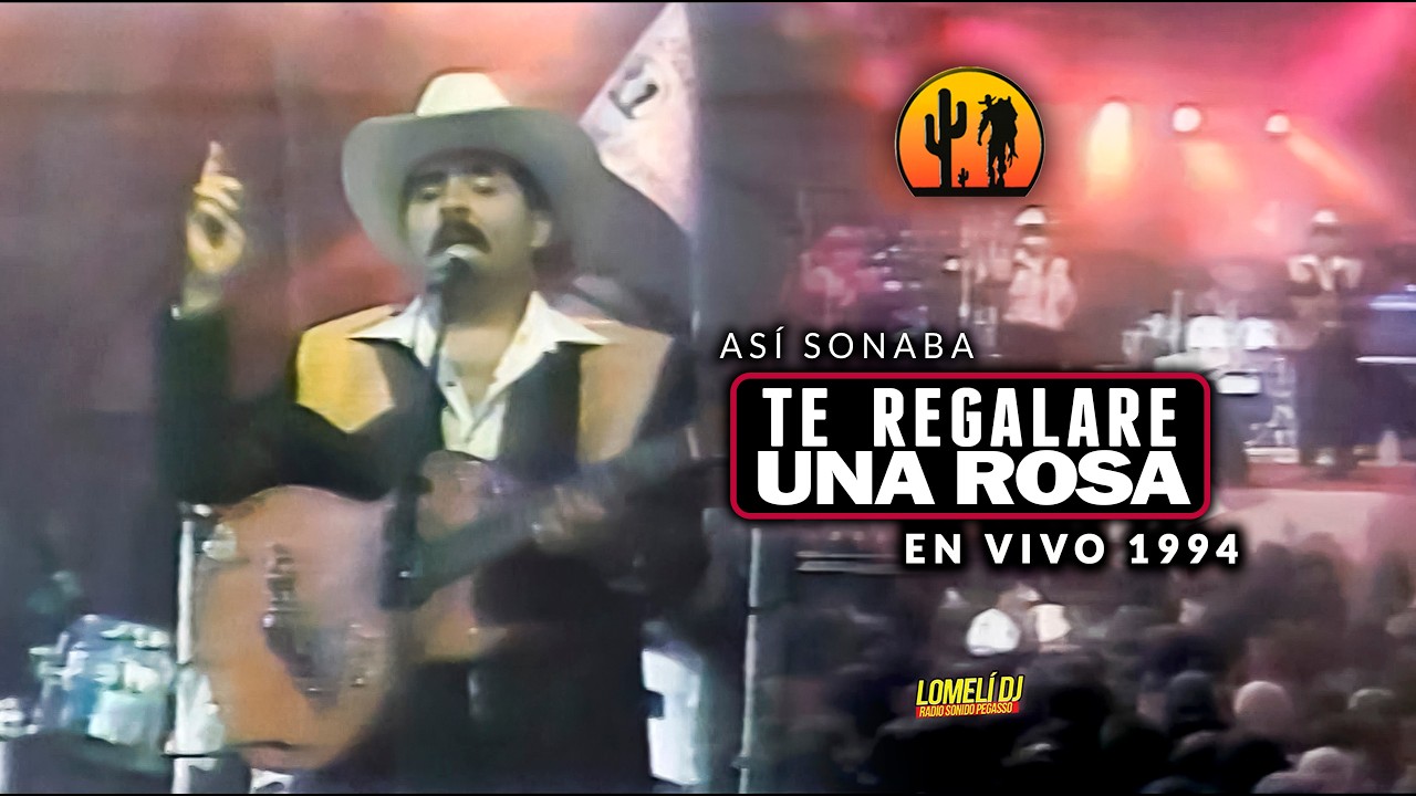 Así Sonaba “Te Regalaré Una Rosa” | Salomón Robles EN VIVO en Saltillo (1994)