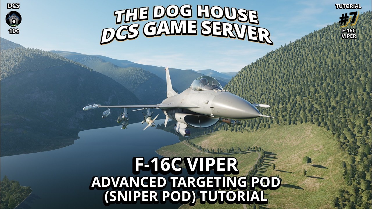 DCS: F-16C Viper AN/AAQ-33 Advanced Targeting Pod