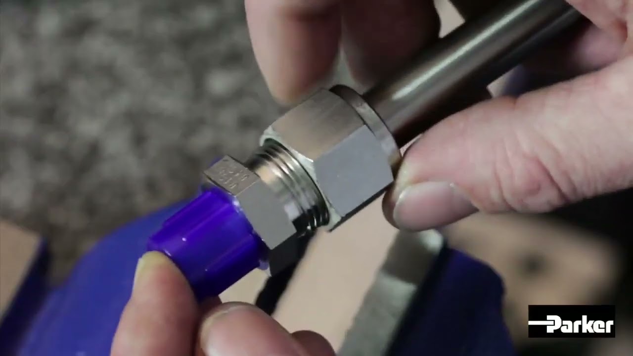 A LOK Assembly of Twin Ferrule Fitting With Preassembly Tool