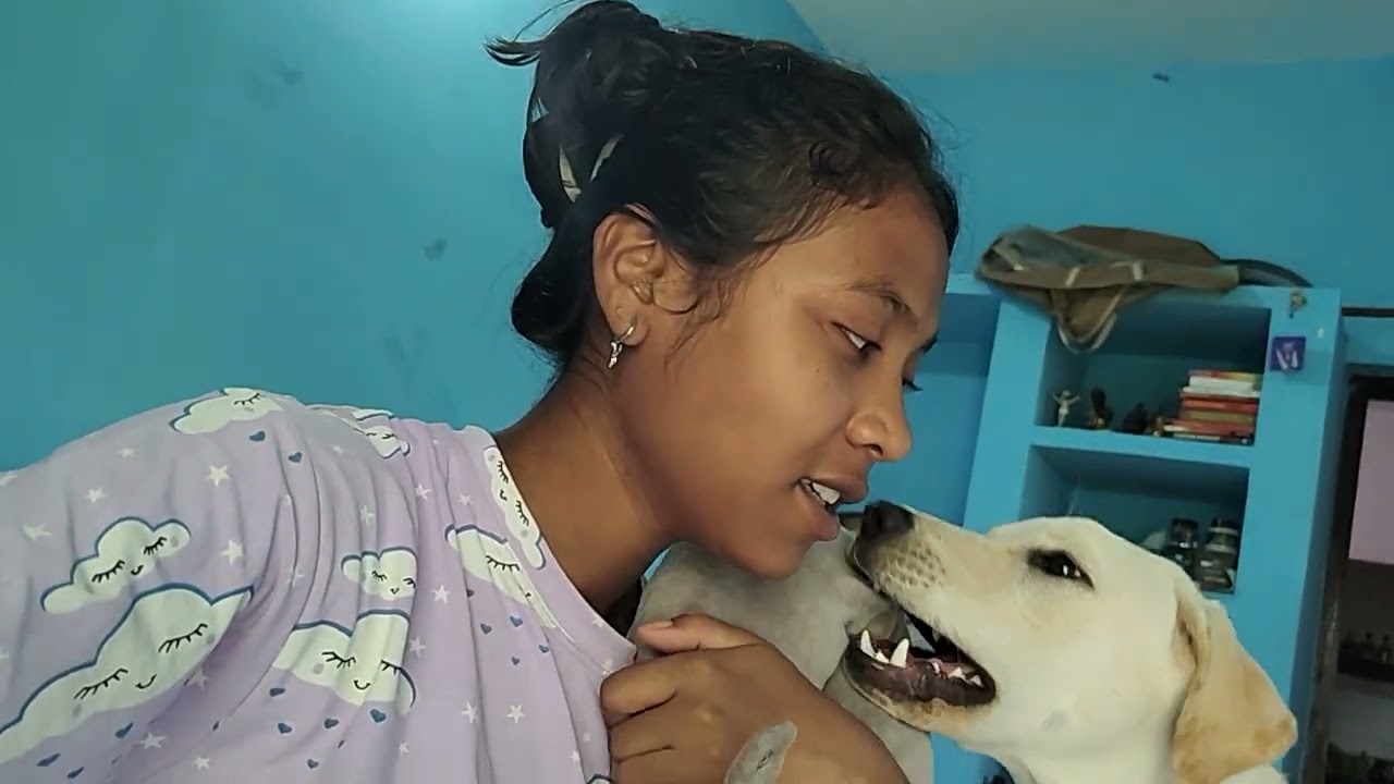 Kaju ka sath lary ho gaya 🐕