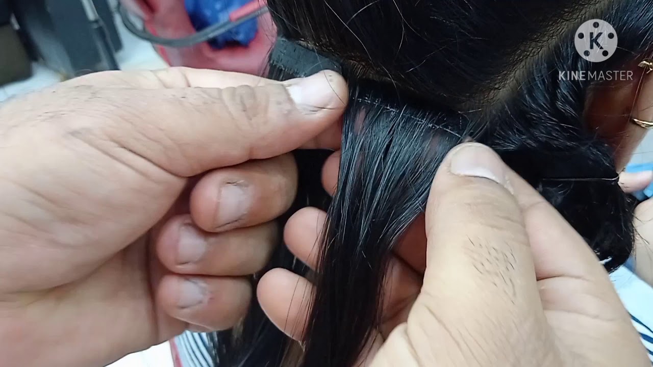 افضل طريقه لتركيب دبل فيس (وصلات الشعر)