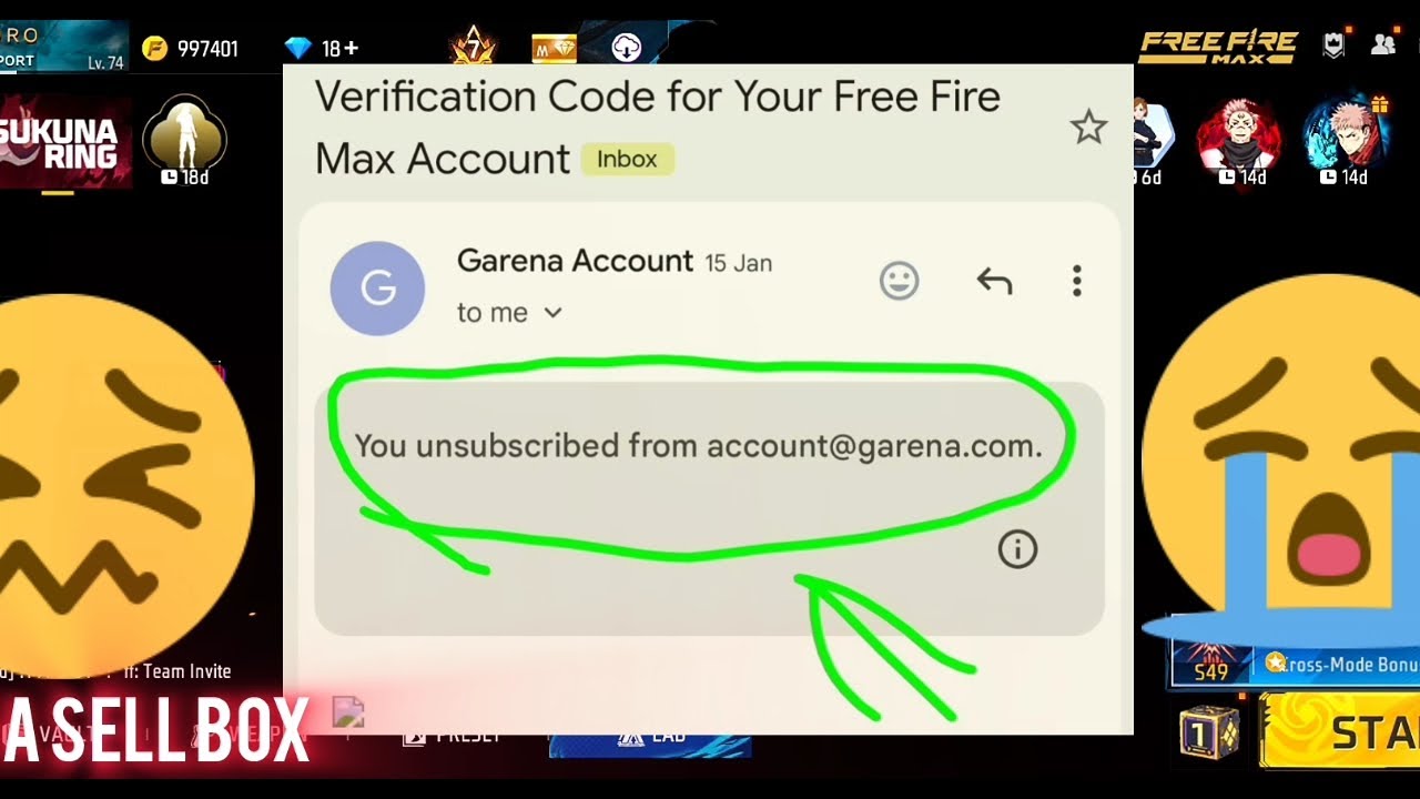 How to unsubscribe Bind Gmail Account Recover Live 🛑 And Massage for Any Help🥰#unsubscribe #freefire