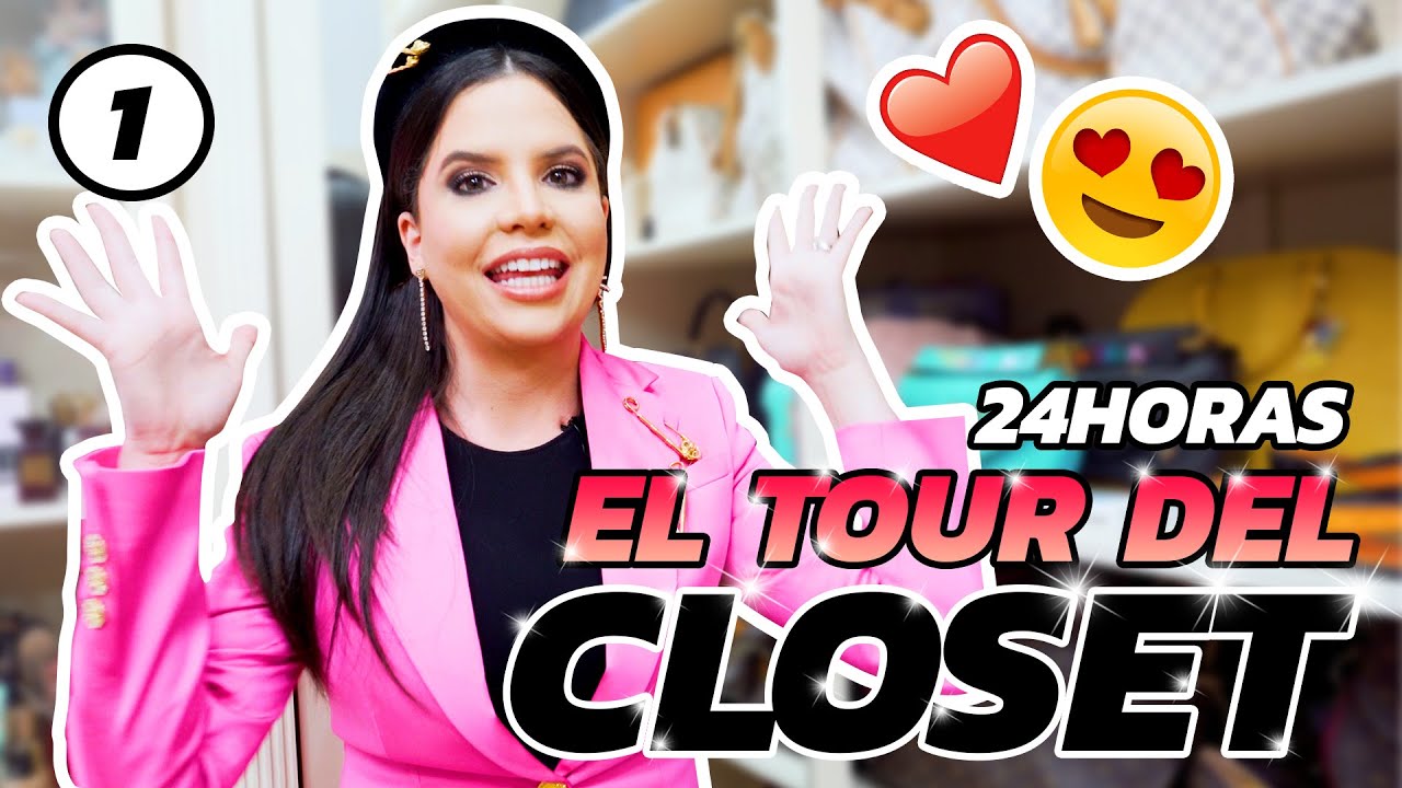 TOUR DETALLADO DE MI CLOSET | 24 HORAS | El Mundo de Camila